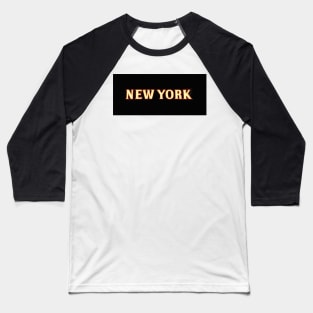 New York city face mask design A Baseball T-Shirt